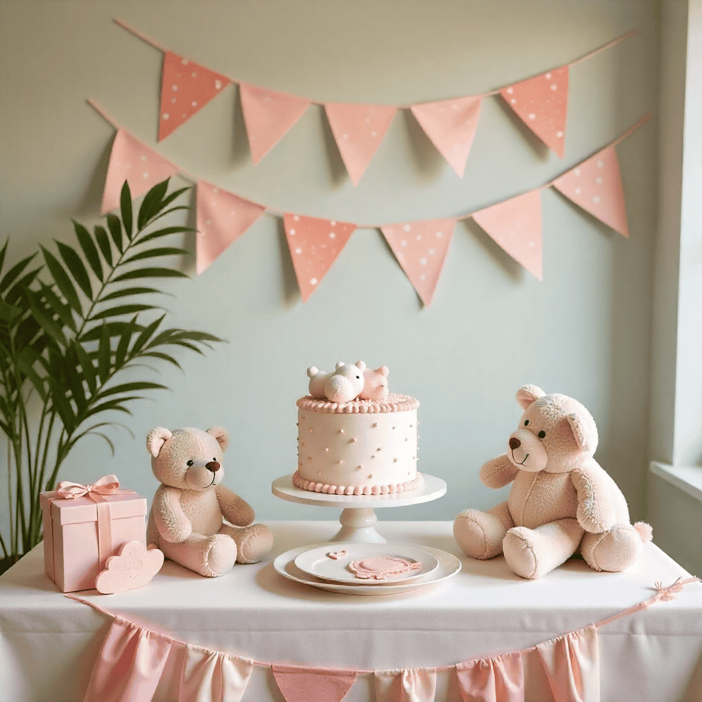 Themed event photo zone with custom backdrop and props